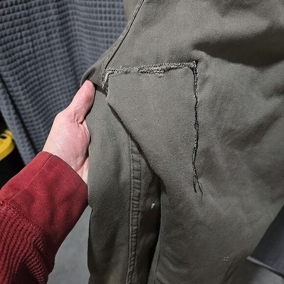 VTG BigSmith Distressed Zip Coveralls 44x26 Insulated Long Sleeve Unionmade READ - Picture 9 of 16